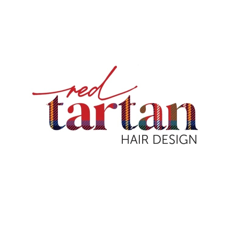 Red Tartan Hair Design